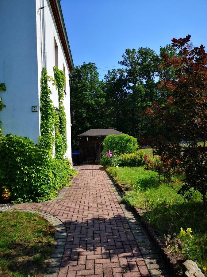 Ferienwohnung Am Wald Тарандт Экстерьер фото