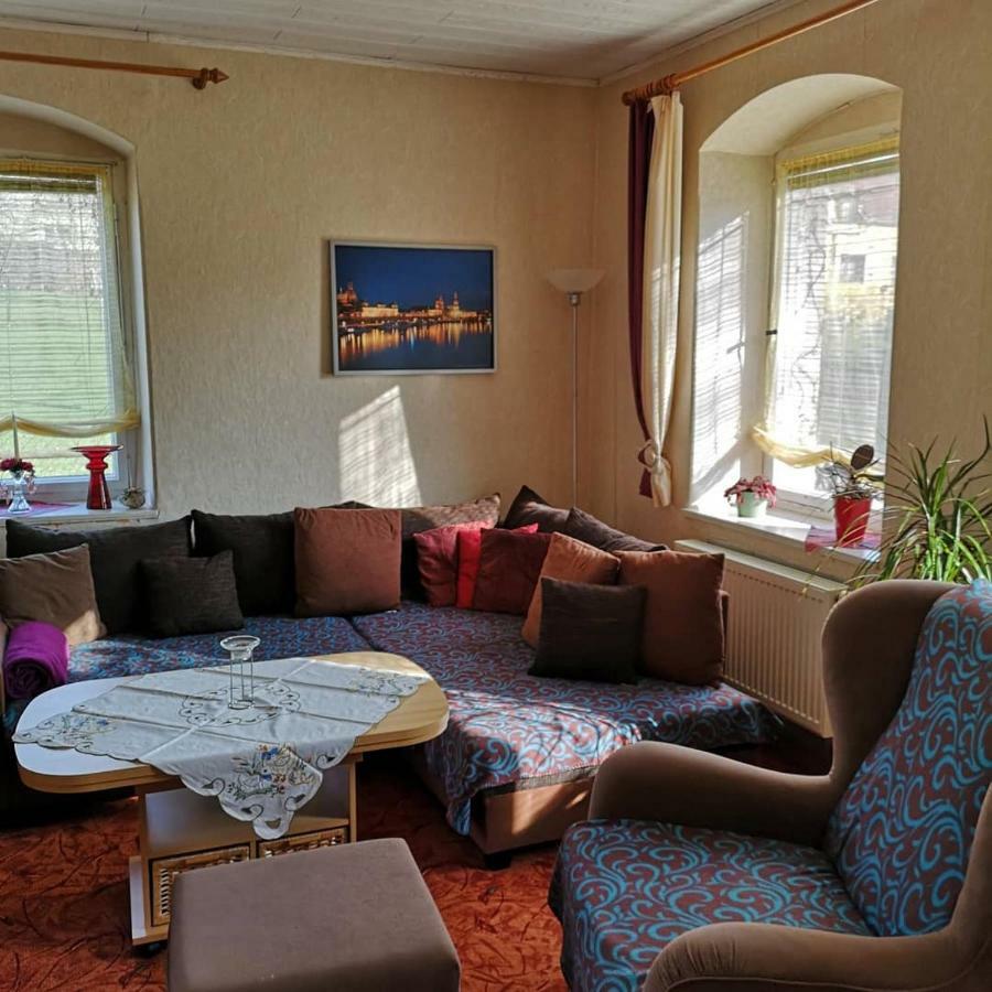 Ferienwohnung Am Wald Тарандт Экстерьер фото